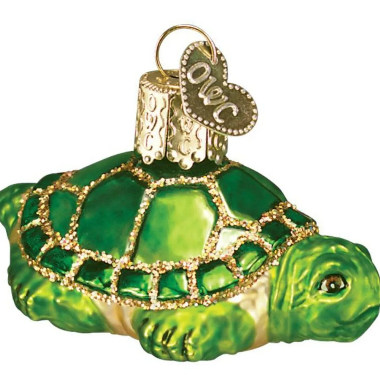 Old World Christmas- Small Turtle Ornament | The Christmas Loft<Old World Glass Outlet