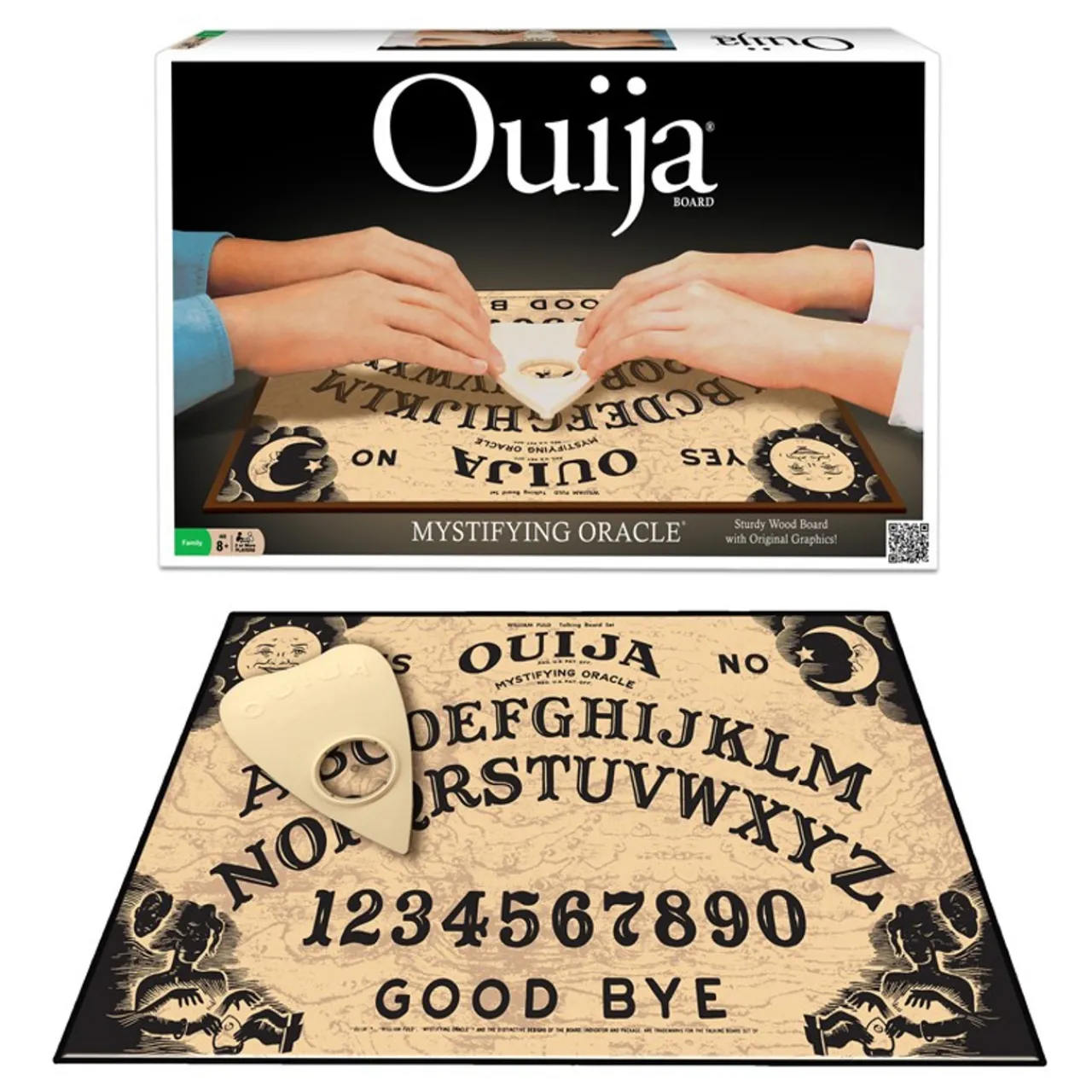 OUIJA® CLASSIC EDITION BOARD GAME.< Outlet