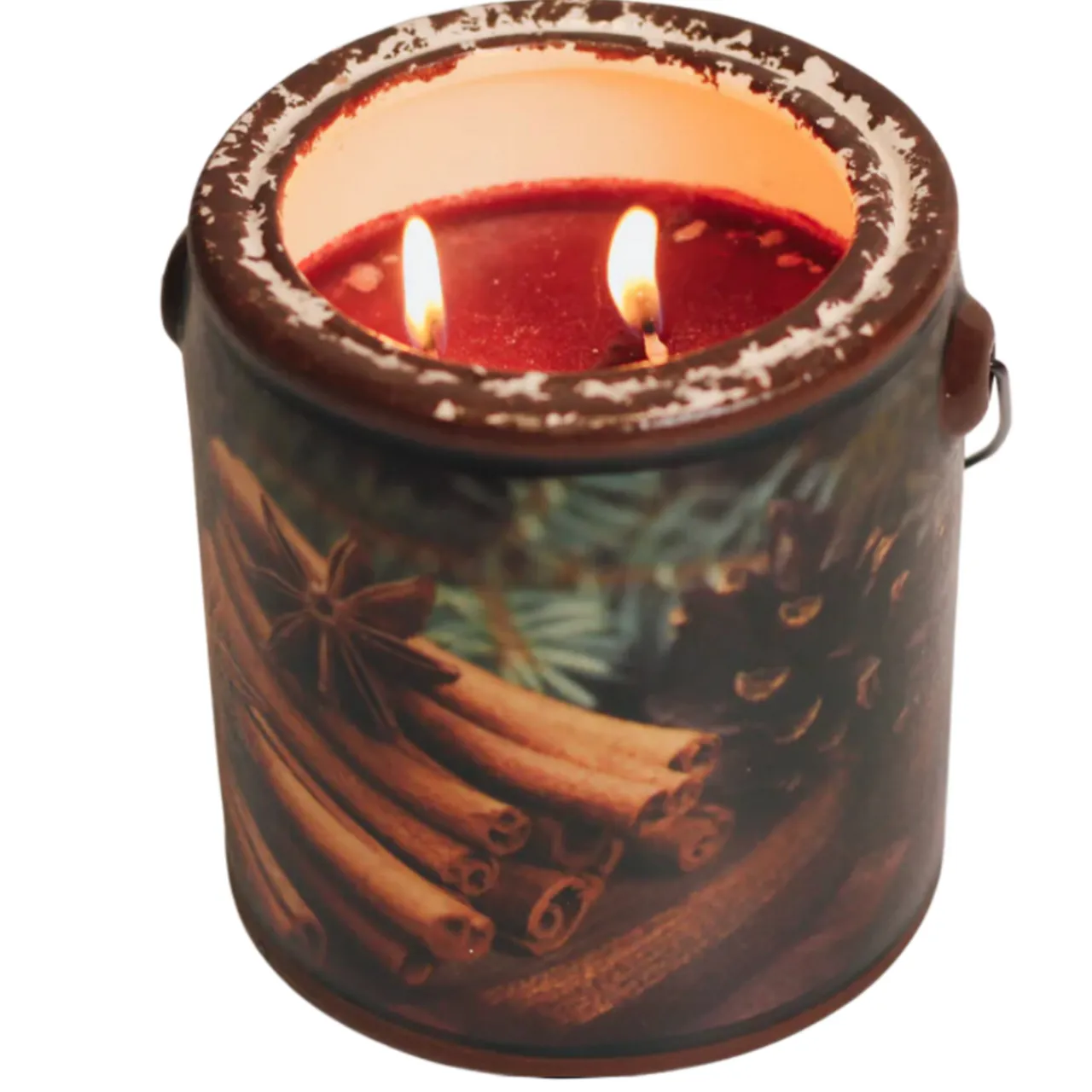 20oz Farm Fresh Cinnamon Twist Candle< Hot