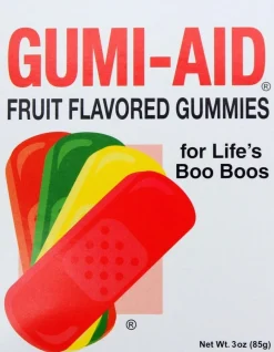 3 Oz. Gumi-Aid Fruit Flavored Gummy Bandages< Online
