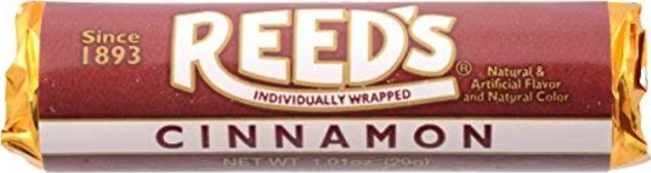 1.01 Oz. Reed's Cinnamon Candy Rolls< Fashion