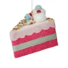 Pastel Cake Slice Ornament< Discount