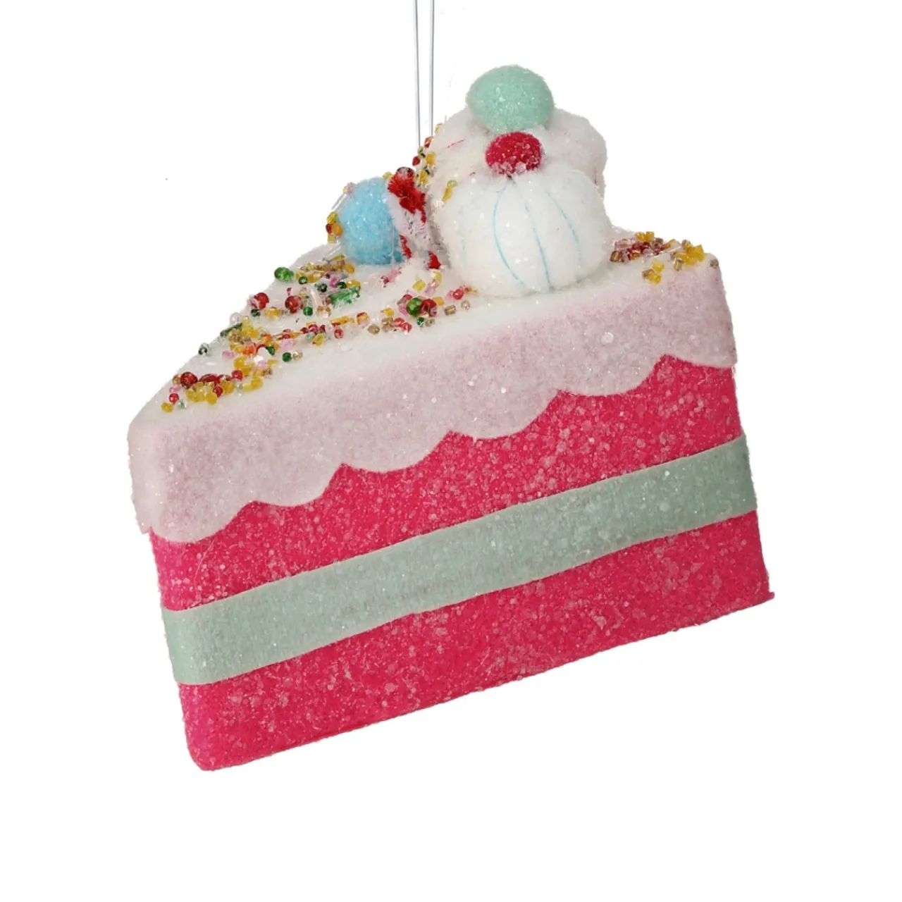 Pastel Cake Slice Ornament< Discount