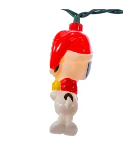 Peanuts10-Light LED Snoopy and Woodstock Light Set<Kurt Adler Online