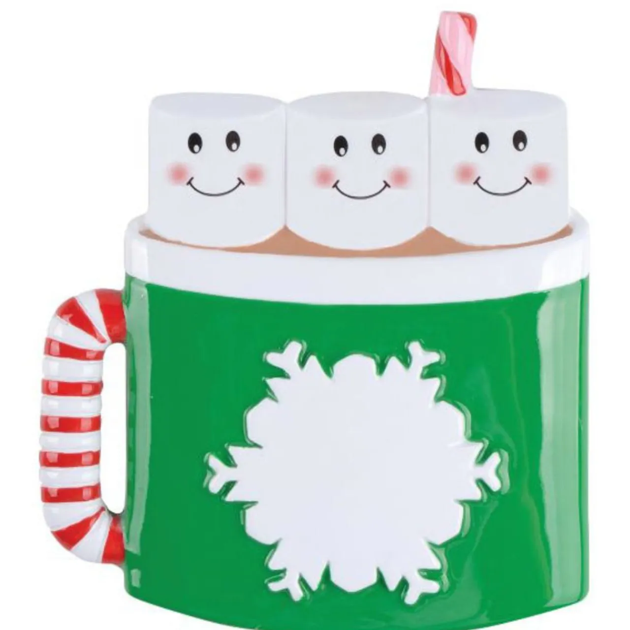 Personalized Family Of 3 Hot Cocoa Ornament | The Christmas Loft< Hot