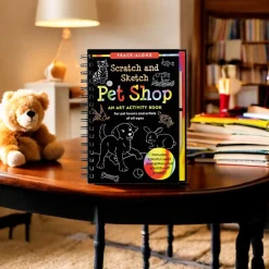 Pet Shop Scratch & Sketch Art Activity Book< Discount
