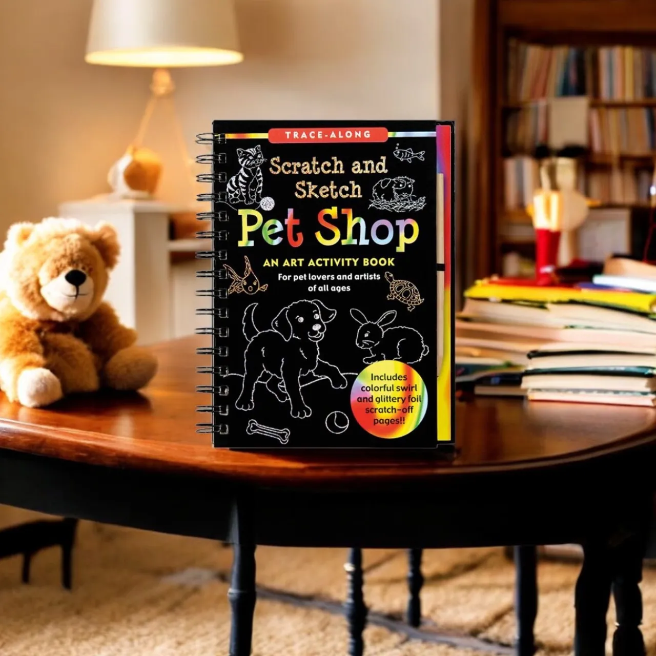 Pet Shop Scratch & Sketch Art Activity Book< Discount