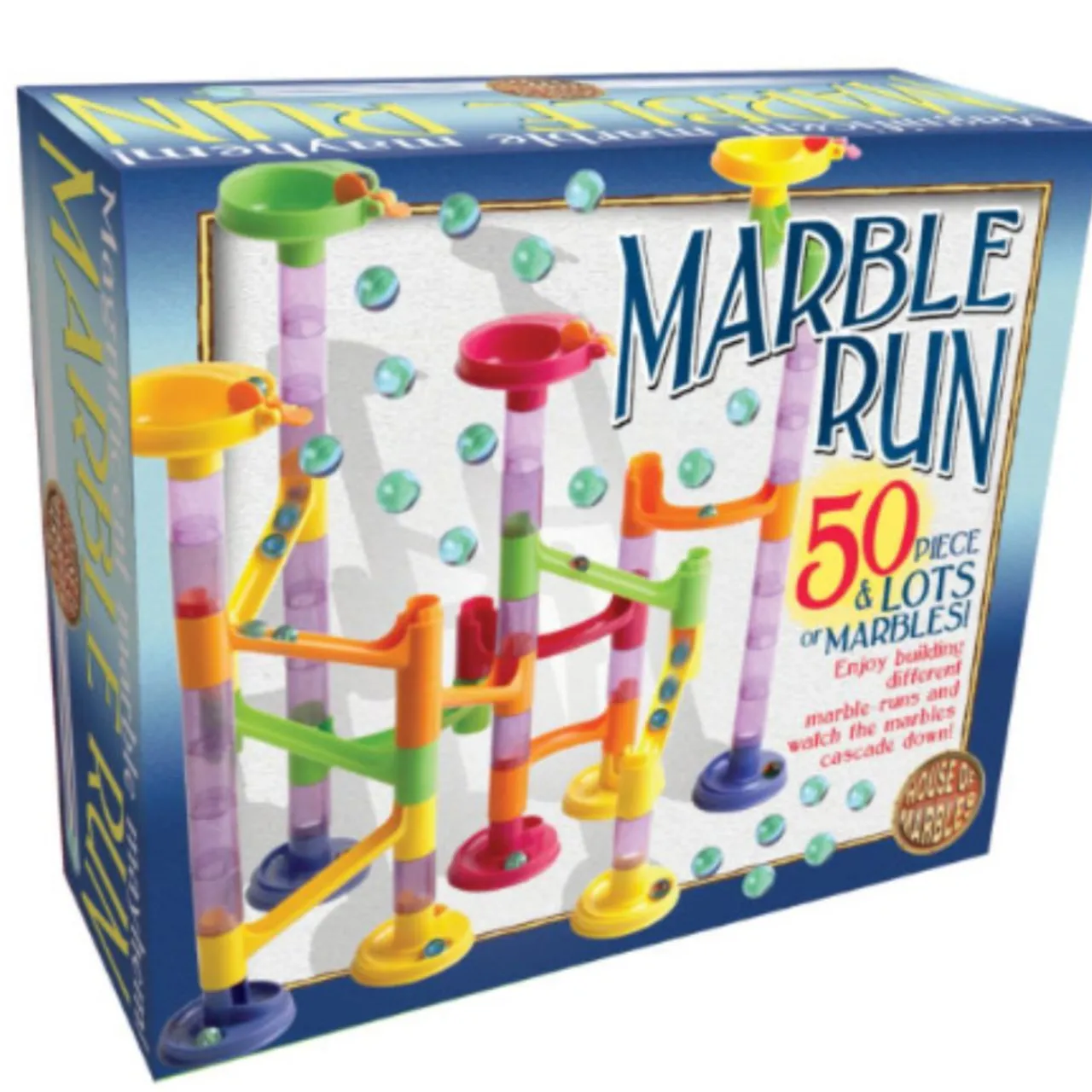 50 Piece Marble Run< Outlet