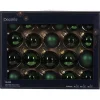 21 Piece Pine Green Glass Ball Ornament Set< Fashion