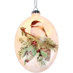 Pine Boughs And Chickadee Ornament - The Christmas Loft<Stony Creek Fashion