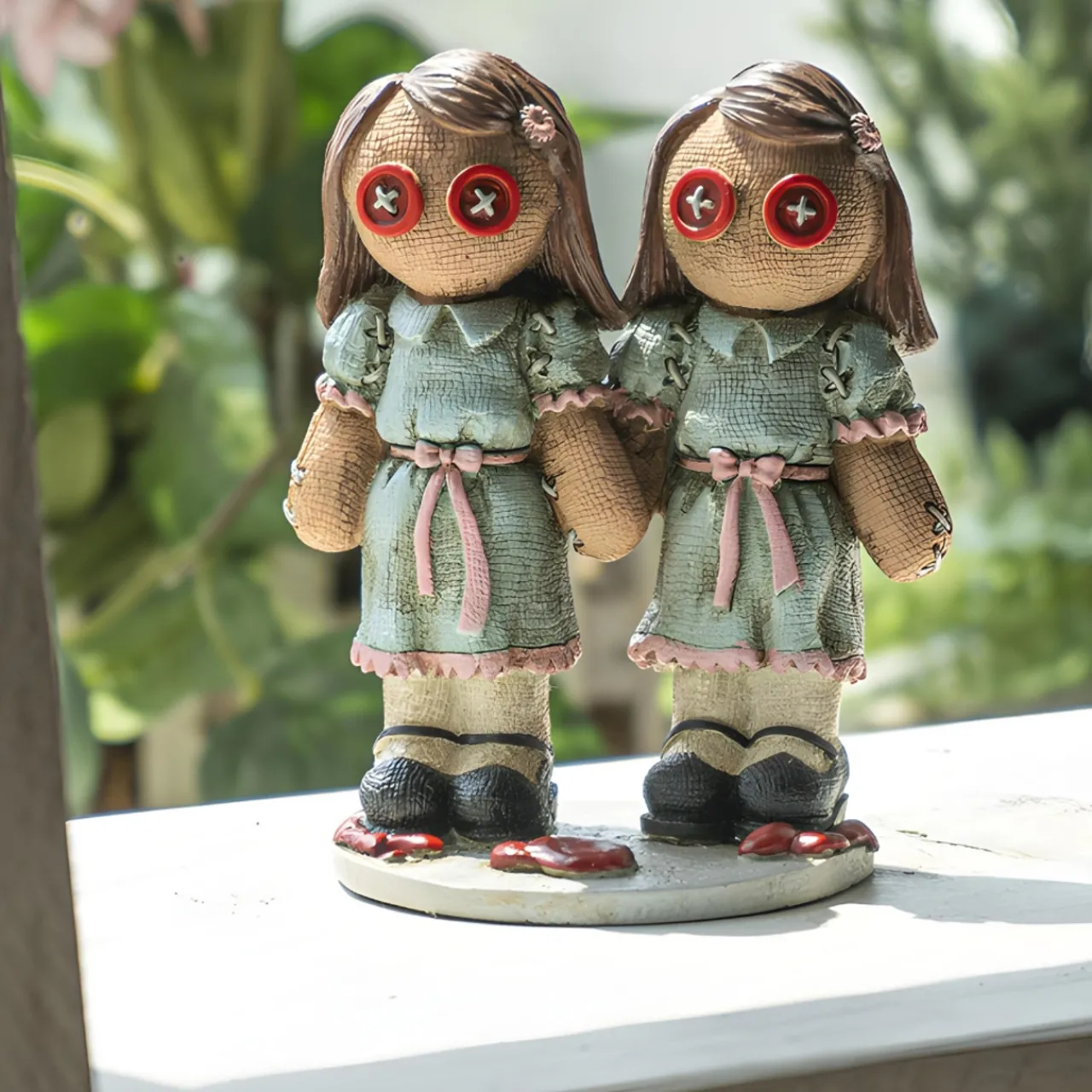 Pinhead Monsters Twins Figurine< Fashion
