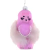Pink Glam Poodle Ornament, Feather Boa Detail<Cody Foster & Co. Fashion