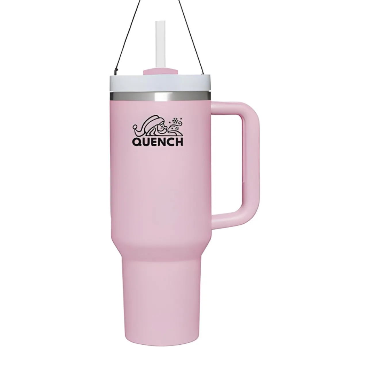Pink Stanley Quencher Tumbler Ornament<Kurt Adler Clearance