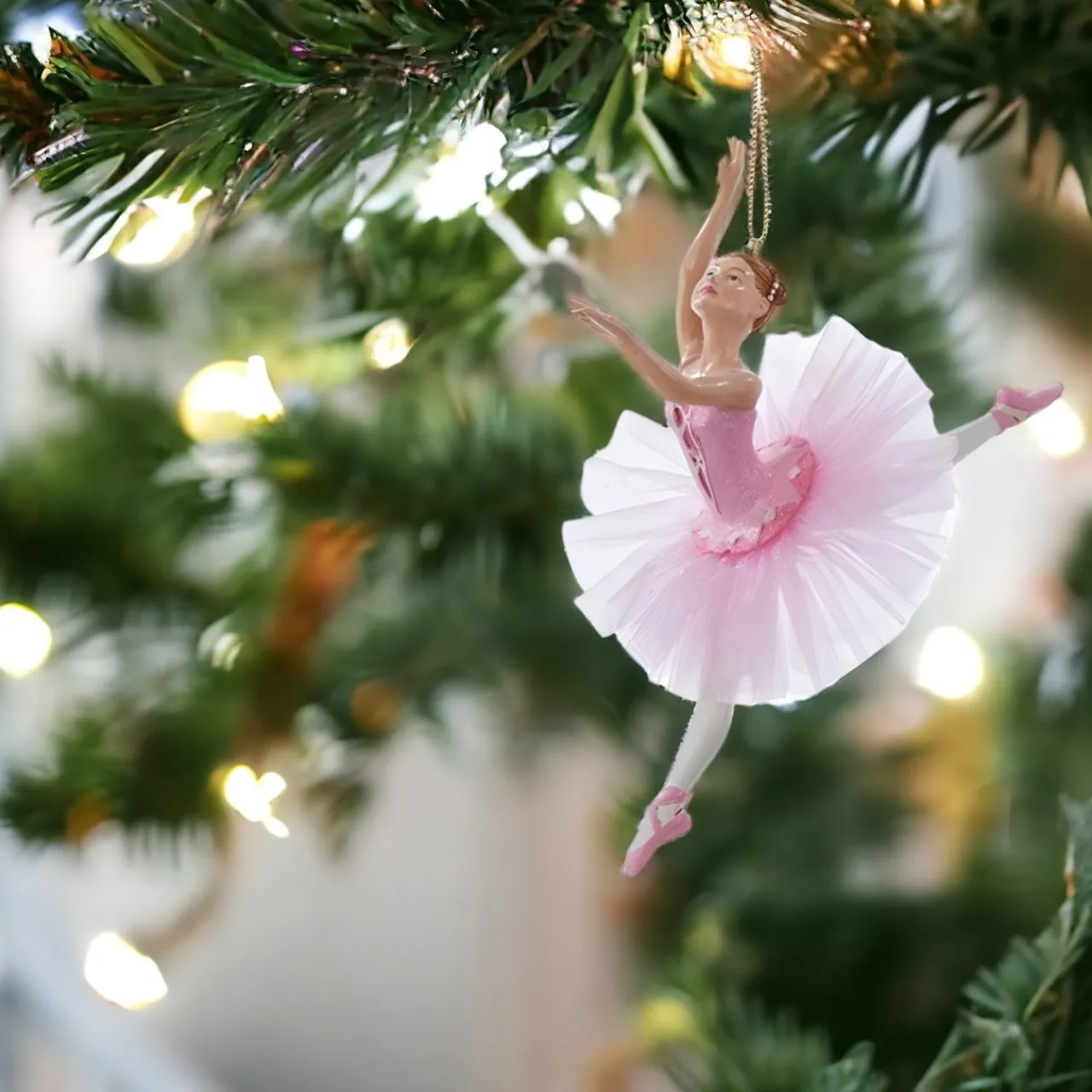 Pink Tutu Ballerina Ornament<Kurt Adler Online