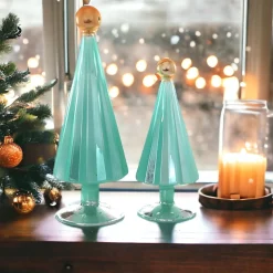 Pleated Tree Small Moss Aqua Set of 2<Cody Foster & Co. Fashion