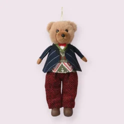 Plush Boy Bear Ornament< Fashion
