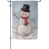 Primitives by Kathy Holiday Themed Snowman Garden Flag< Discount