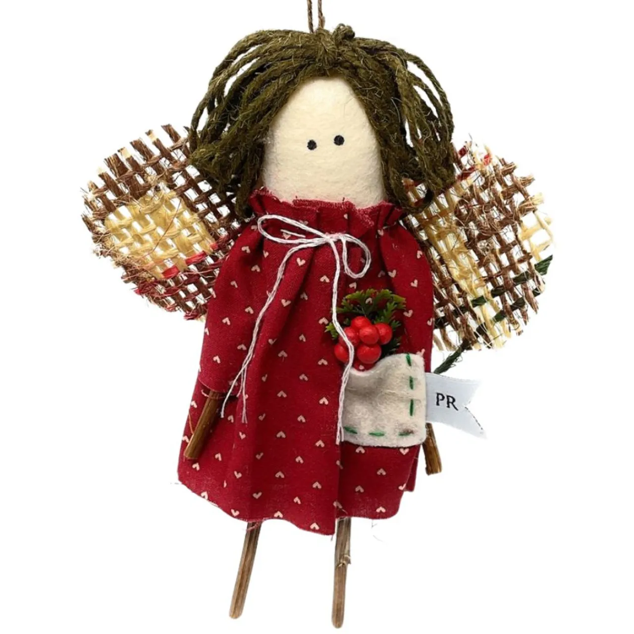 Country Angel Ornament<Priscilla Racki Online
