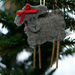  Handcrafted Sheep Ornament<Priscilla Racki Outlet