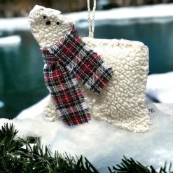 Handmade Polar Bear Ornament<Priscilla Racki Outlet