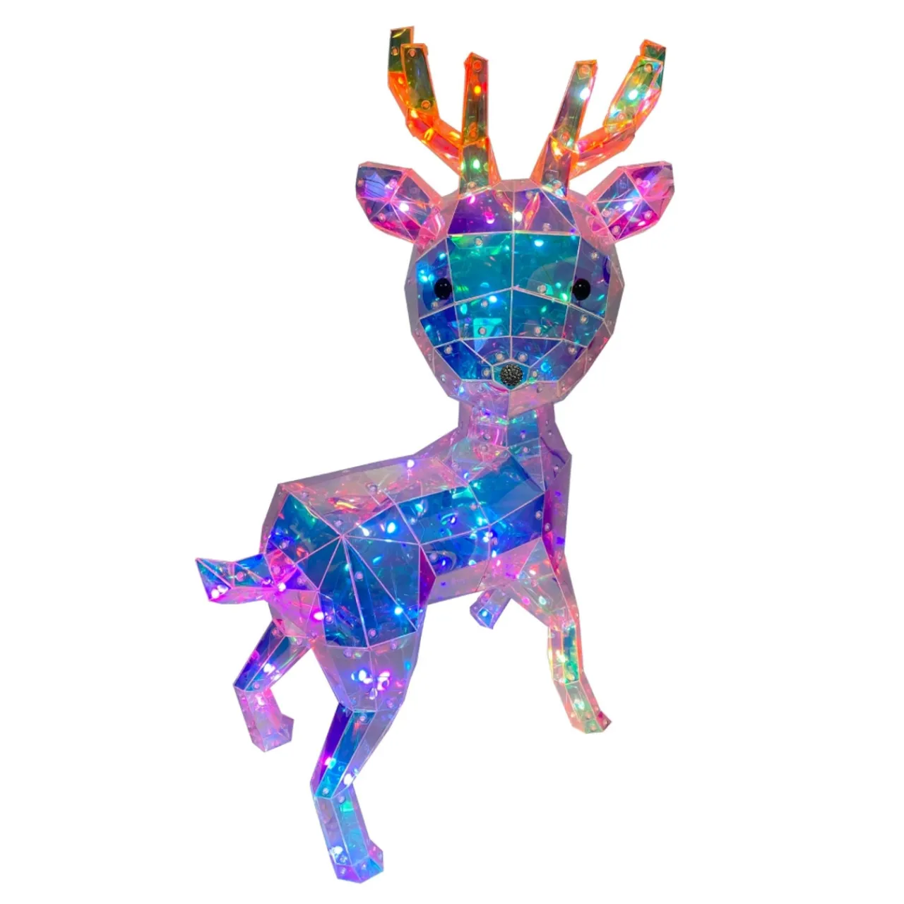Prism Lit Small Deer<Department 56 Discount