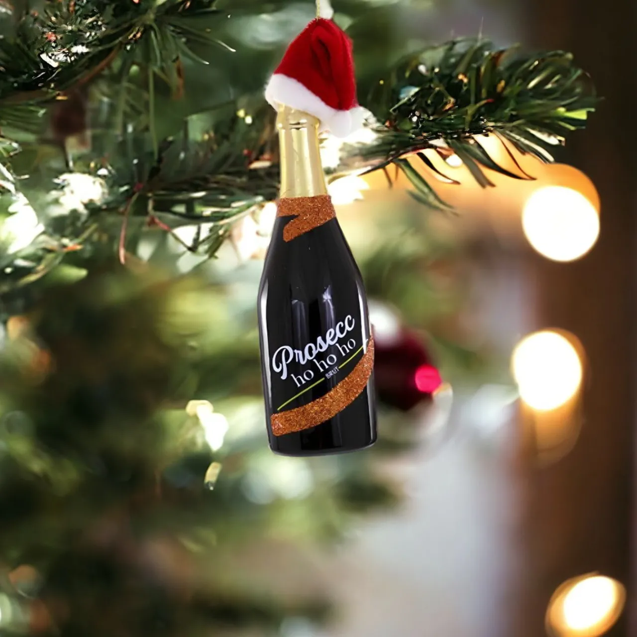 Prosecco Ho-Ho-Ho Bottle Ornament<Cody Foster & Co. Fashion