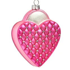 Quilted Pink Purse Ornament< Clearance