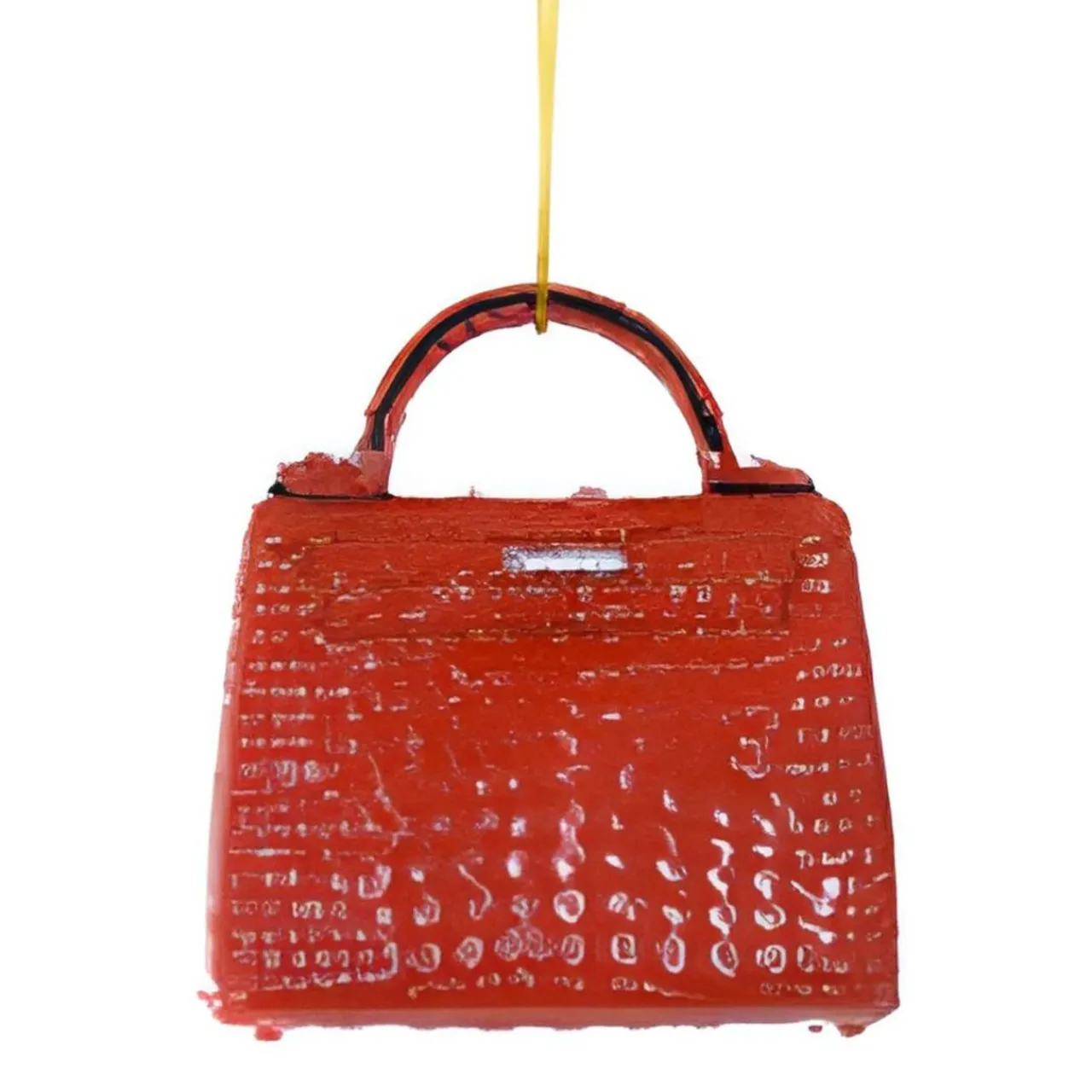 Red Alligator Luxury Handbag Ornament<Cody Foster & Co. Best