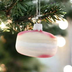 Red & White Macaron Ornament Delight<Cody Foster & Co. Hot