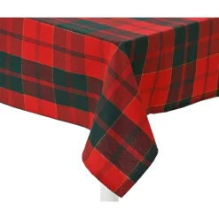 Red and Green Cloth Tablecloth< Hot