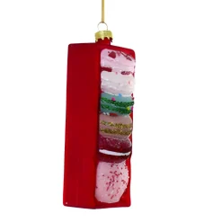 Red Box Christmas Macarons Ornament<Cody Foster & Co. Discount