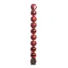 Red Glitter Mix Shatterproof Ornaments In Tube< Best