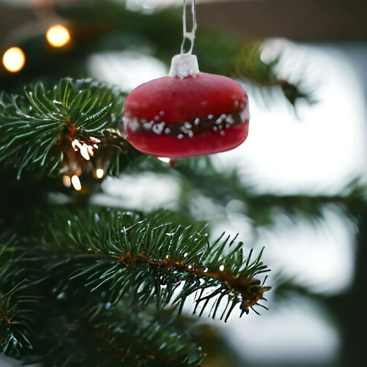 Red Macaron Christmas Ornament<Cody Foster & Co. Discount