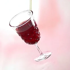 Red Wine Glass Christmas Ornament<Cody Foster & Co. Outlet