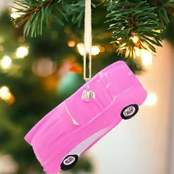 Retro Pink Barbie Convertible Car Ornament<Cody Foster & Co. Outlet