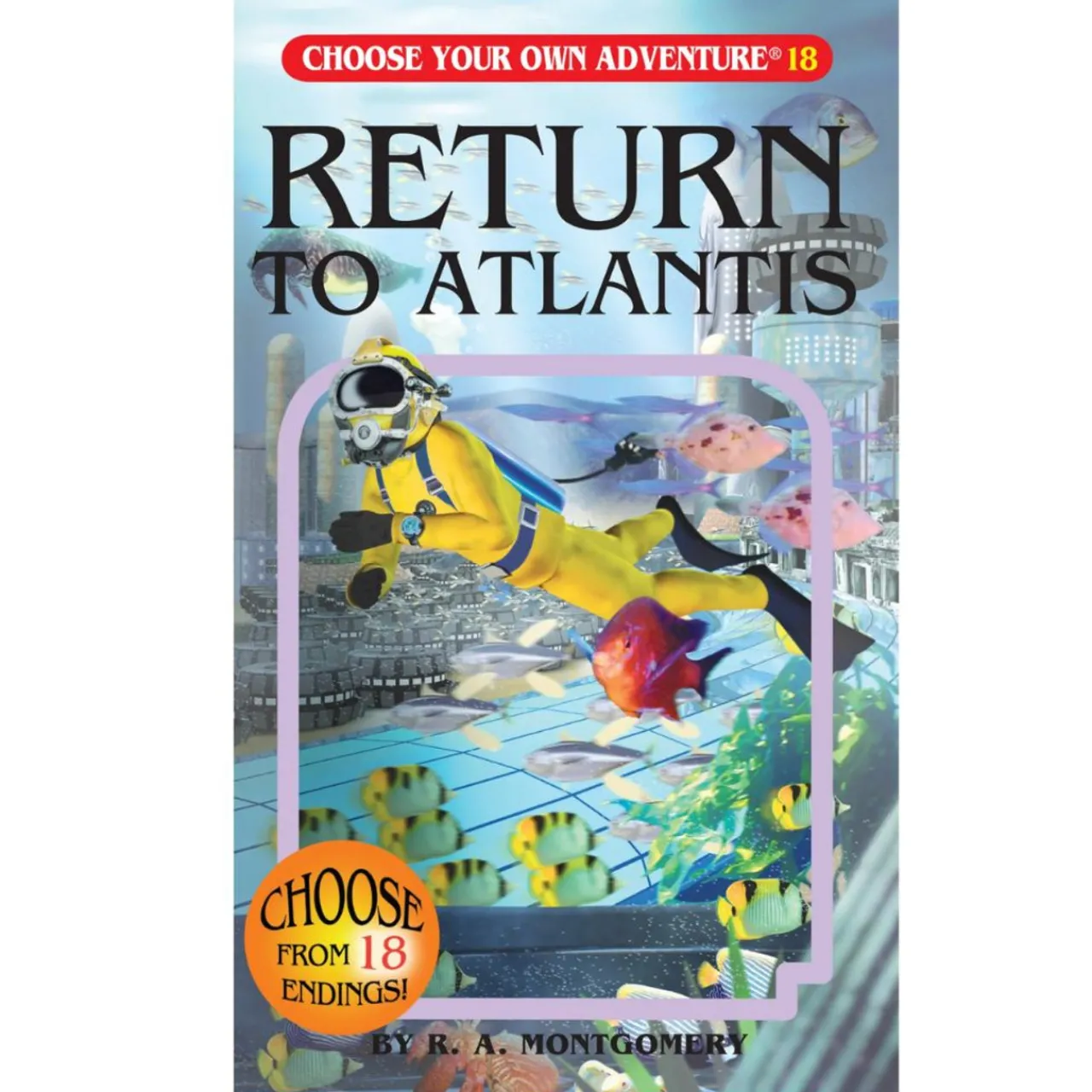 Return to Atlantis - Choose Your Own Adventure Book< New