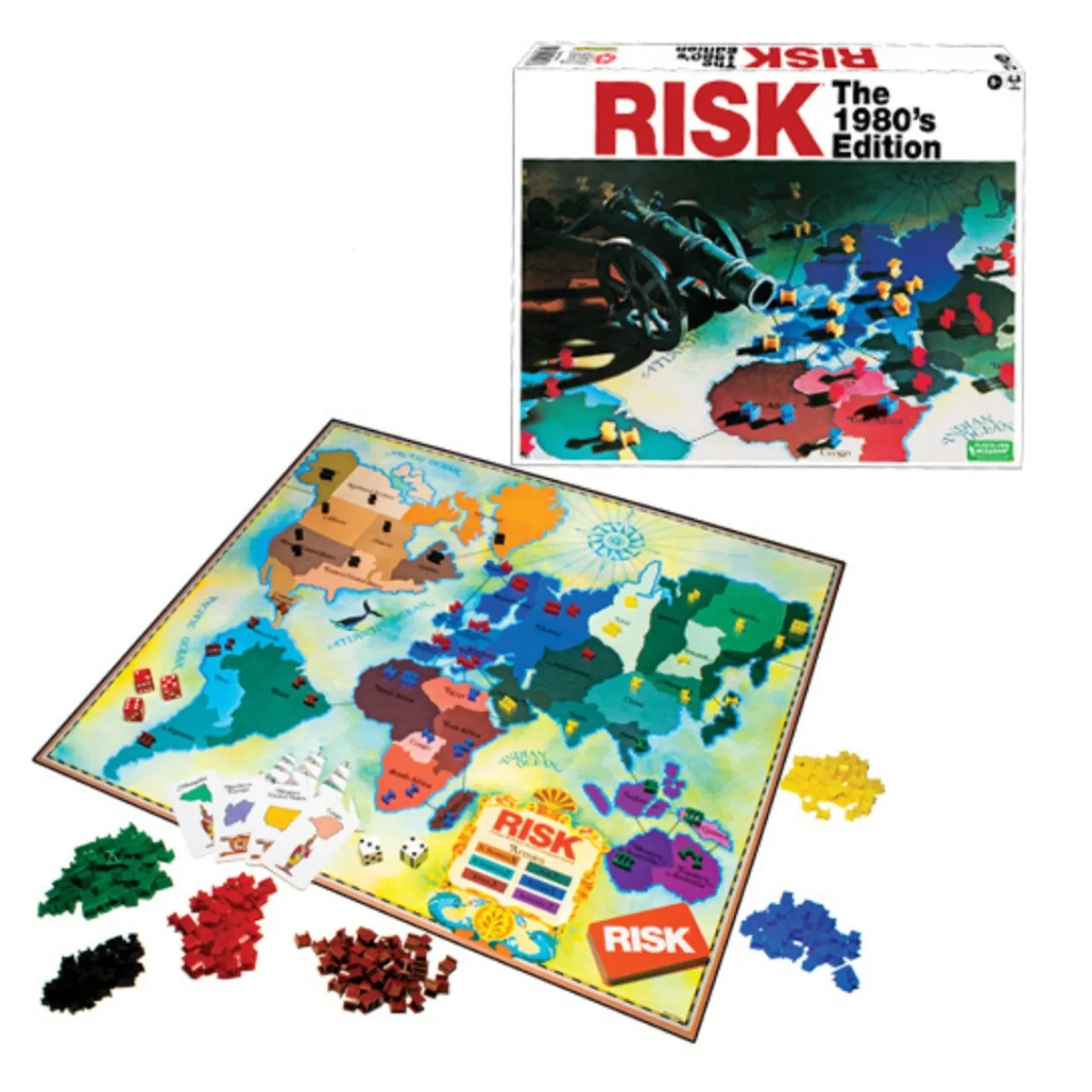 Risk: The 1980s Edition Board Game< Outlet