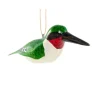 Ruby-Throated Hummingbird Wood Ornament< Online