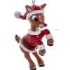 Rudolph in Santa Coat Ornament<Kurt Adler Discount