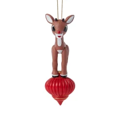 Rudolph Standing On Ornament Ornament< Online
