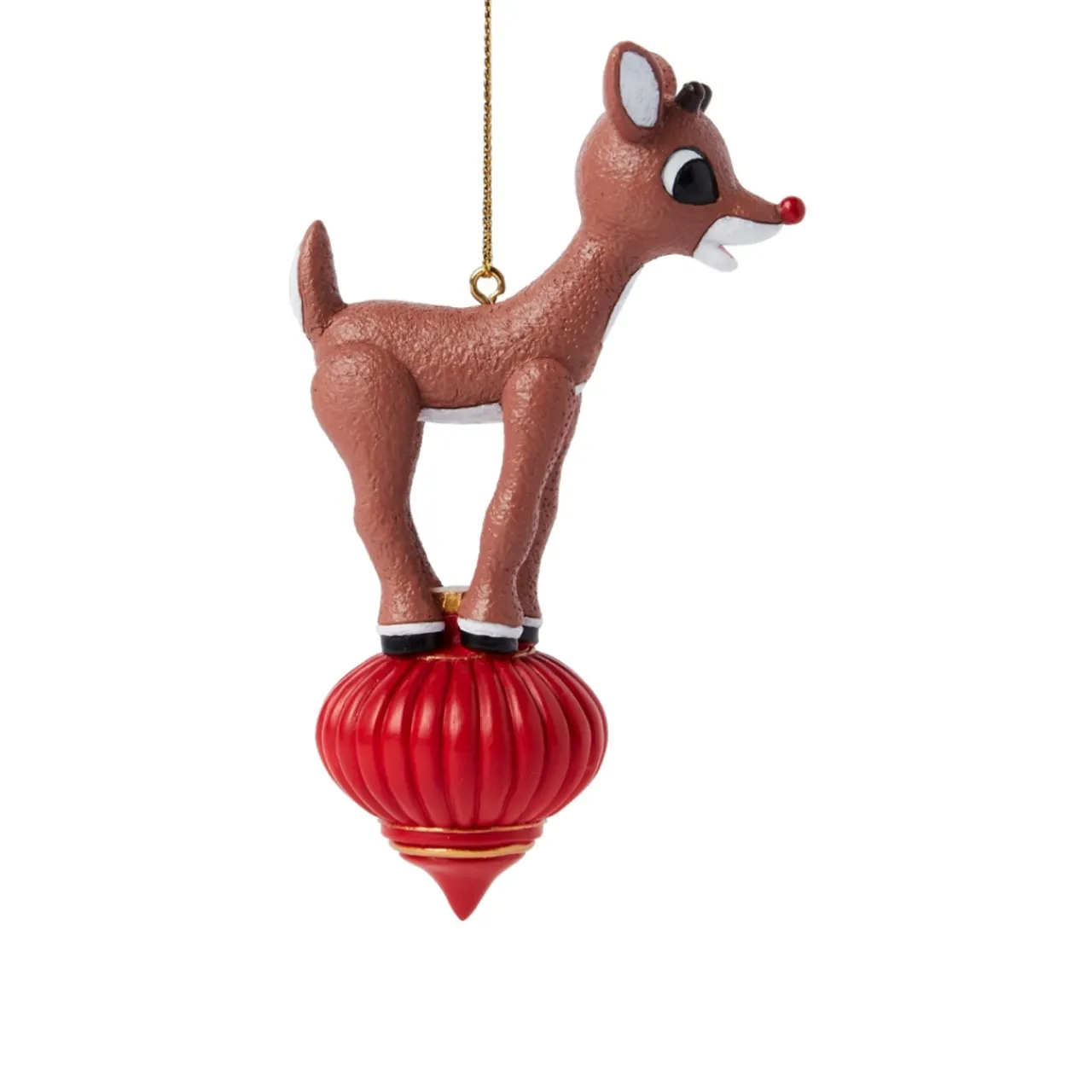 Rudolph Standing On Ornament Ornament< Online