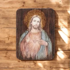 Sacred Heart of Jesus Wall Plaque< Hot