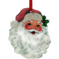Santa Face Ornament< Fashion