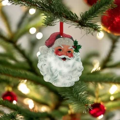 Santa Face Ornament< Fashion