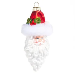 Santa Head Ornament< Online
