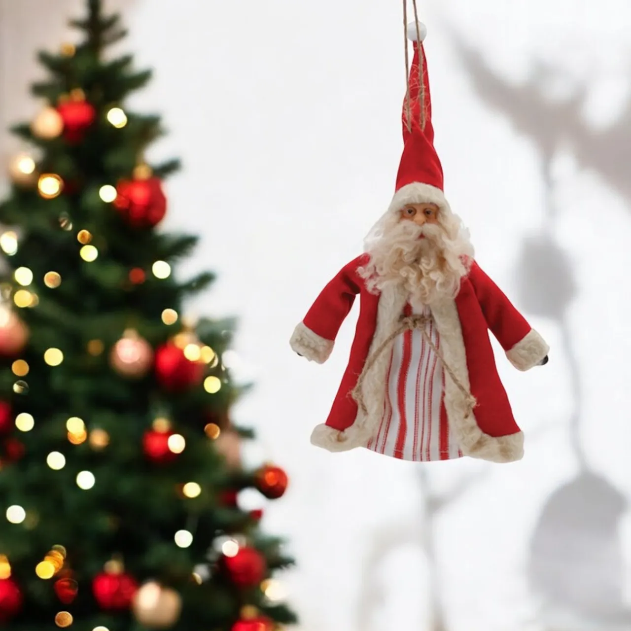 Santa in Long Jacket Ornament< Discount