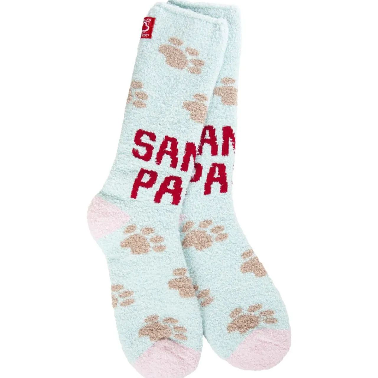 Santa Paws Cozy Crew Socks< Discount
