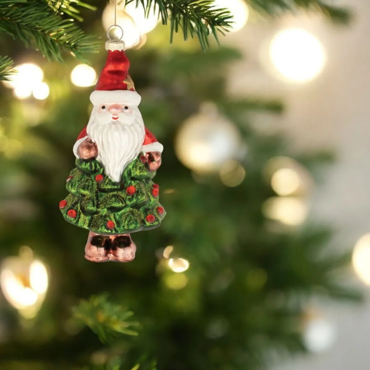 Santa Tree Ornament< Fashion