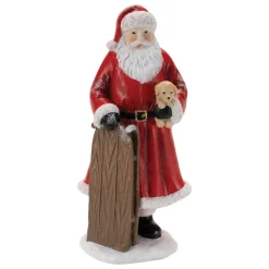 Santa with Sled Figurine< Clearance