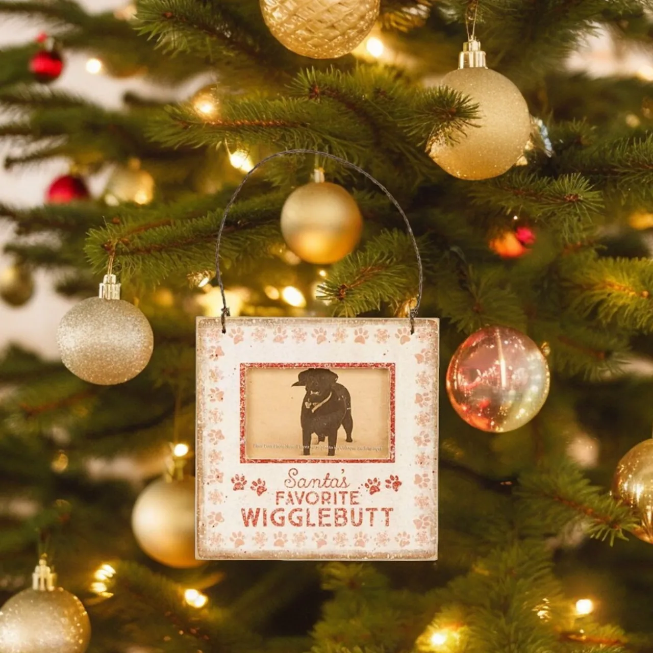 Santas Favorite Wigglebutt Mini Frame< New
